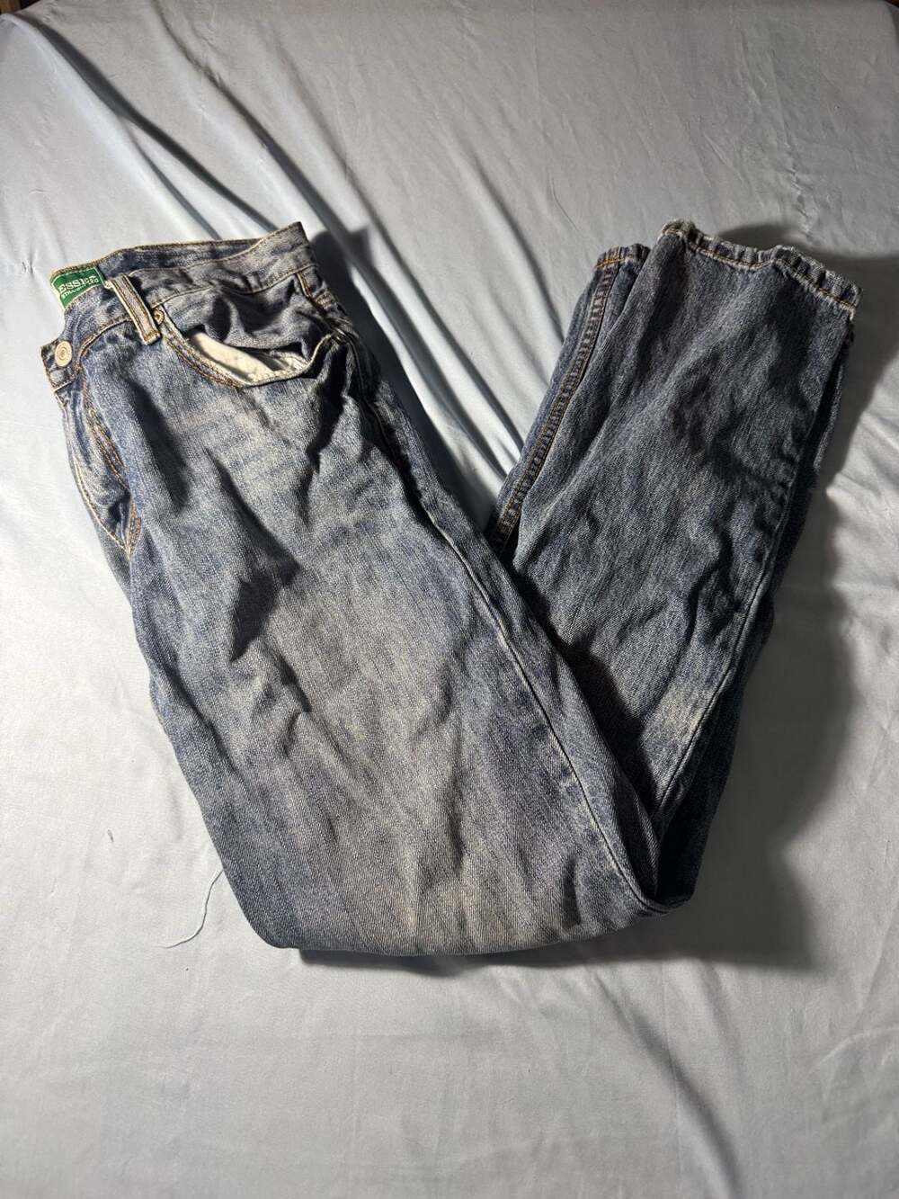 Aeropostale Essex Straight Leg Jeans Size 33x32 Blue